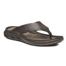 Chinelo Pegada Masculino em Couro Pinhao 134103-02