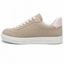 Tênis Pegada Feminino Couro Fossil/Nature Rose 211154-27