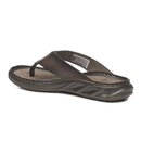 Chinelo Pegada Masculino em Couro Pinhao 134103-02