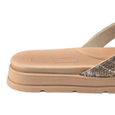 Chinelo Feminino Moleca Bege/Cristal - 5490.221