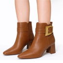 Bota Feminina Vizzano Napa Floather Zurique - Caramelo