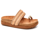 Sandália Papete Moleca Flatform Light Peach/Nude - 5500.324