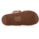 Sandália Papete Moleca Flatform com Tachas Avelã - 5500.125