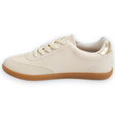 Tenis Vizzano Branco off/Dourado