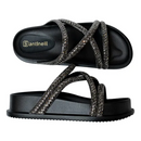 Sandália Papete Santinelli 1550-001-252 - Intense Preto