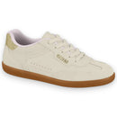 Tenis Vizzano Branco off/Dourado