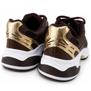 Tênis Feminino Vizzano Metalizado Milano - Cacau/Chocolate/Dourado 1487.203