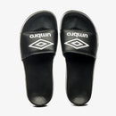 Chinelo Umbro Diamond Slider- Preto/Branco