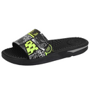 Chinelo Slide Molekinho Amarelo/Neon /Preto/Cinza 2421.115