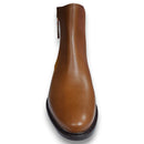 Bota Vizzano Feminina Cano Baixo Napa Floather Zurique - Caramelo