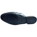 Mule Santinelli Em Couro Duquesa 1654-001-252 - Preto Intense