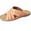 2047  Chinelo Masculino em Couro RUBRA