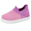 Tenis Molekinha 2118.584 Gaspea Knit Akita - Lilas 1259 Rosa 942