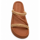 Papete Moleca Feminina Dourado/Avelã - 5469.321