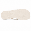 Chinelo Rasteira Vizzano Napa Soft Strech Branco OFF/Camel - 6531.100