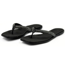 Chinelo Rasteira Moleca Hematite/Preto - 5558.100