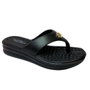 Chinelo Tamanco Plataforma Modare Ortopédico - Preto