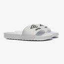 Chinelo Umbro Diamond Slider - Branco/Preto