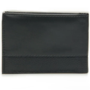 Carteira Pegada Masculina em Couro Preto CA034102-02