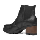Bota Pegada Feminina Couro Salto Tratorado 281309-05