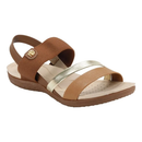 Sandália Feminina Modare Ultraconforto Avelã/Damasco/Bronze - 7125.233