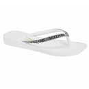 Chinelo Rasteira Vizzano Branco/Cristal/Preto - 6531.105