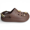 Sandália Babuche Feminina Moleca - Chocolate