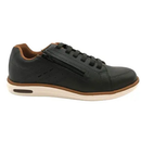 Sapatênis Casual Masculino BR Sport c/ Zíper - Preto 01