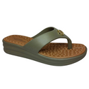 Chinelo Tamanco Plataforma Modare Ortopédico - Verde Salvia