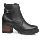 Bota Pegada Feminina Couro Salto Tratorado 281309-05