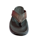 Chinelo Pegada Masculino em Couro - Anilina Pinhão 134701-03