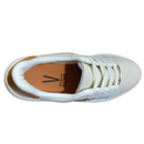 Tênis Vizzano Linho Plataforma Feminino Bran/Areia.