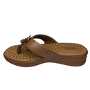 Chinelo Tamanco Plataforma Modare Ortopédico - Avelã
