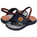 Chinelo Molekinho Neo/Elastico Marinho/Laranja 2040.709