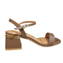 Sandália Vizzano Feminina Conforto Salto Bloco 6428.101 - Cappucino