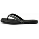 Chinelo Rasteira Moleca Hematite/Preto - 5558.100