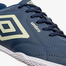 Chuteira Futsal Umbro Class - Marinho/Verde Pistache