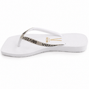 Chinelo Rasteira Vizzano Branco/Cristal/Preto - 6531.105