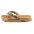 Chinelo Feminino Moleca Bege/Cristal - 5490.221