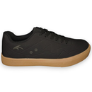 Tenis Casual Maresia Flat Slim Preto/Caramelo