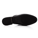 Mule Santinelli Em Couro Duquesa 1654-001-252 - Preto Intense