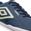 Chuteira Futsal Umbro Class - Marinho/Verde Pistache