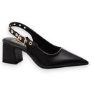 Scarpin Sling Back Santinell - PRETO