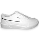Tenis Casual Maresia Flat Slim Branco/Café