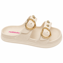 Papete Molekinha Infantil Feminina Slide E.V.A. Creme - 2376.104