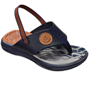 Chinelo Molekinho Neo/Elastico Marinho/Laranja 2040.709
