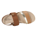 Sandália Feminina Modare Ultraconforto Avelã/Damasco/Bronze - 7125.233