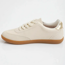 Tenis Vizzano Branco off/Dourado 1430.119