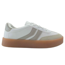 Tênis Vizzano Feminino Casual Branco/Cinza