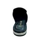 Mule Santinelli Em Couro Duquesa 1654-001-252 - Preto Intense